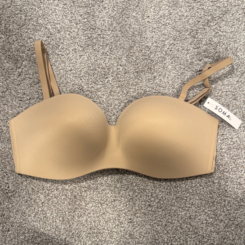 NWT! Soma Enbliss Stay Put Strapless Bra